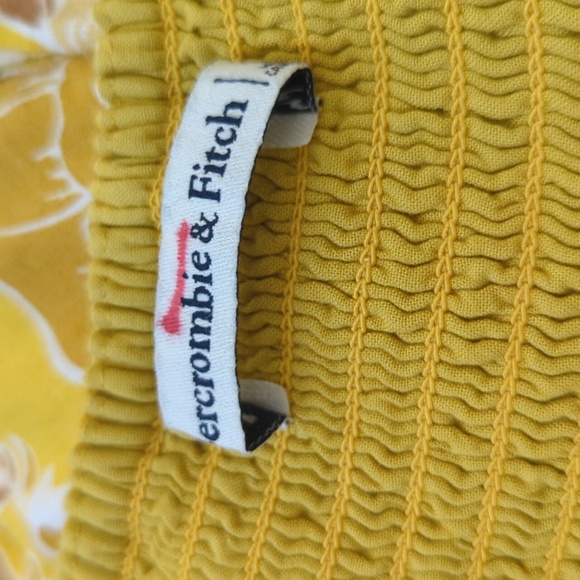 Abercrombie + Fitch Linen Blend Button Front Maxi Dress ST - Picture 15 of 15